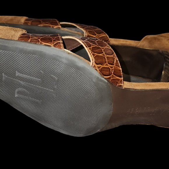 Lauren Ralph Lauren Brown Heels - Picture 5 of 8